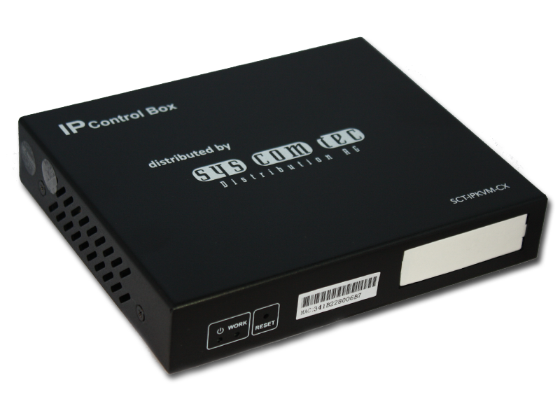 syscomtec LAN Kontrollbox RS232/ LAN SCT-IPKVM-CX